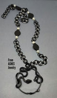 Black Snake Necklace
